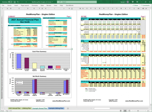 RealMoneyPlan Singles Edition